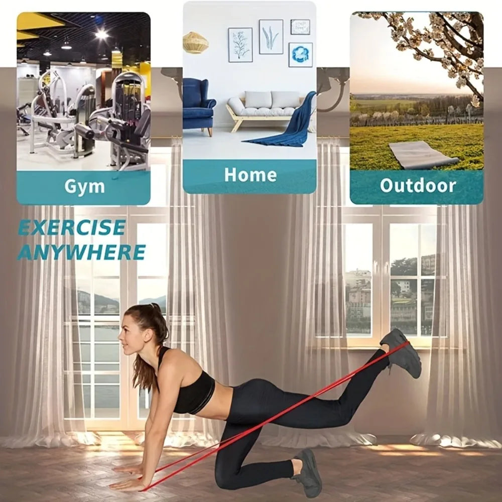 NONECN Yoga Resistance Bands For Stretching And Training