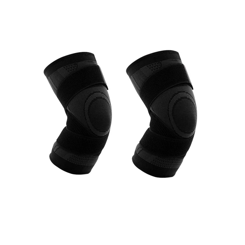 Knee Brace Compression Knit Support For Sports Breathable