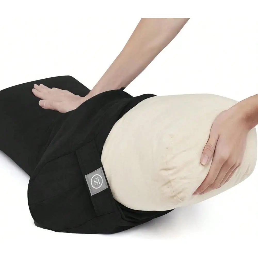 Cushion Bolster Pillow for Restorative Yoga and Meditation