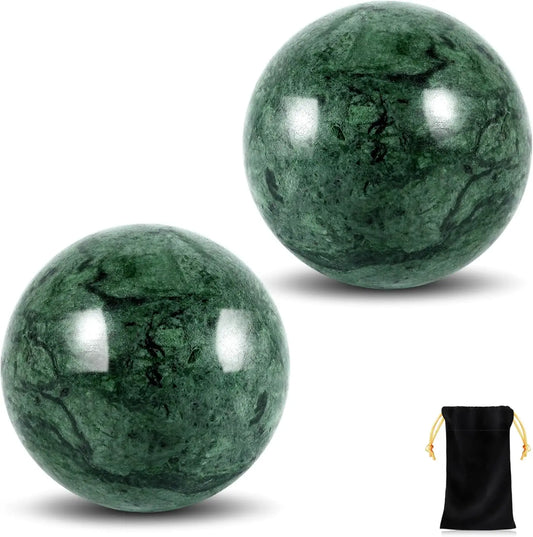 2 Pack Hand Therapy Balls With Pouch For Stress Relief