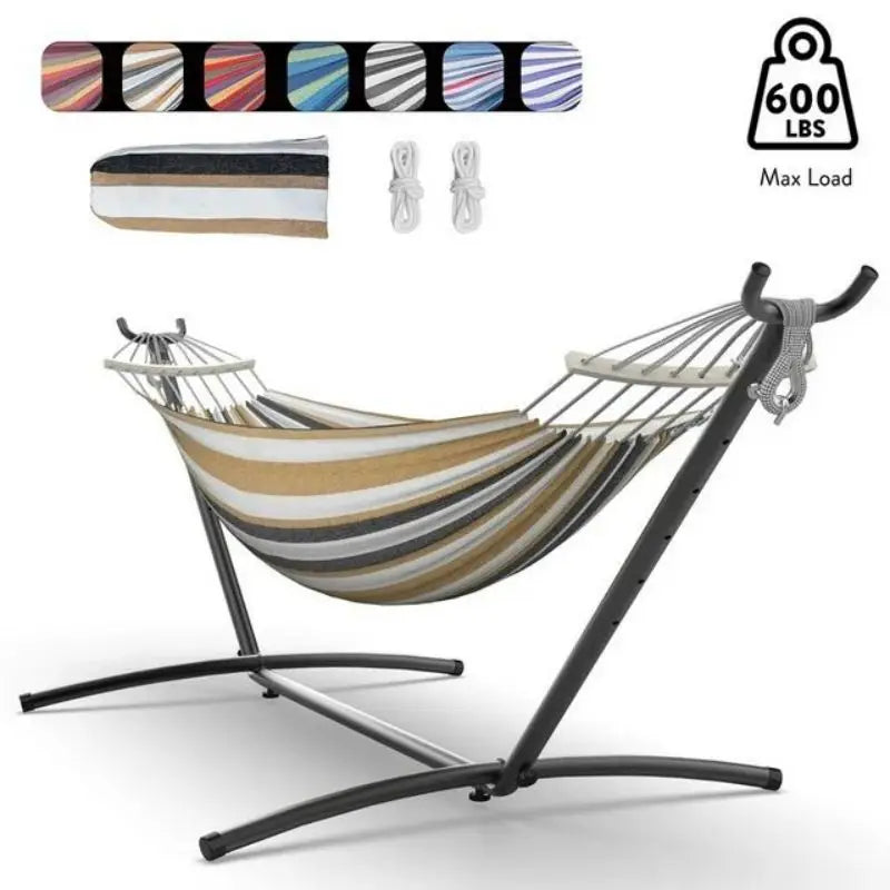 GYROOR Adjustable Hammock Stand 600lb Capacity