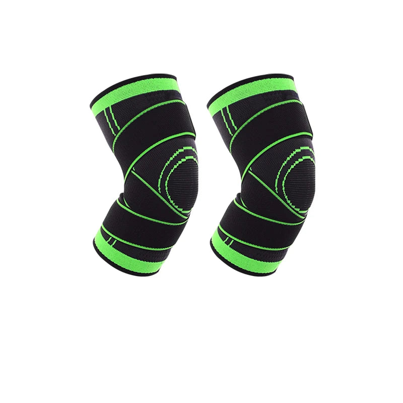 Knee Brace Compression Knit Support For Sports Breathable