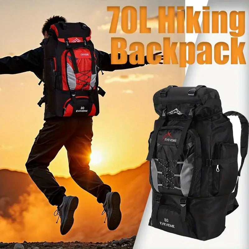 Outdoor Casual Sports Backpack Capacity Hiking Camping