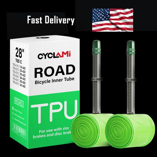 CYCLAMI Ultralight Bike Inner Tube TPU Two Pack