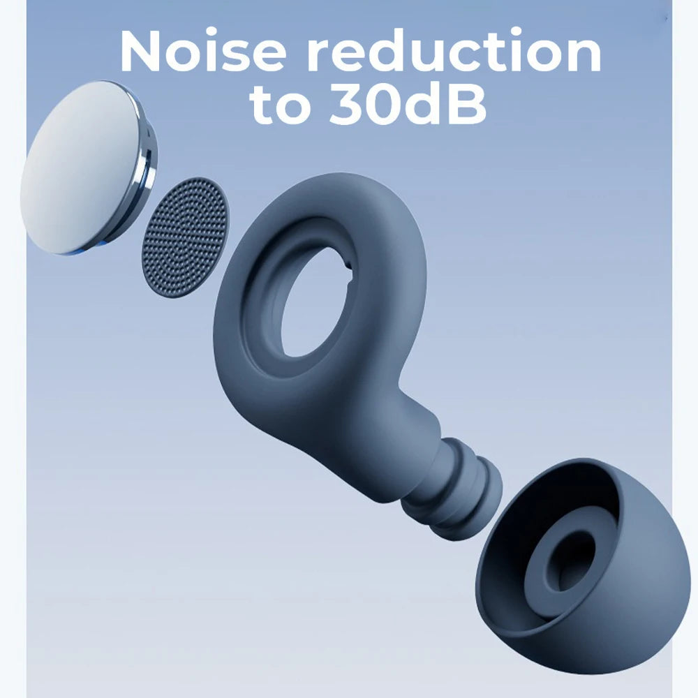 Silicone Sleep Earplugs Noise Reduction And Comfort