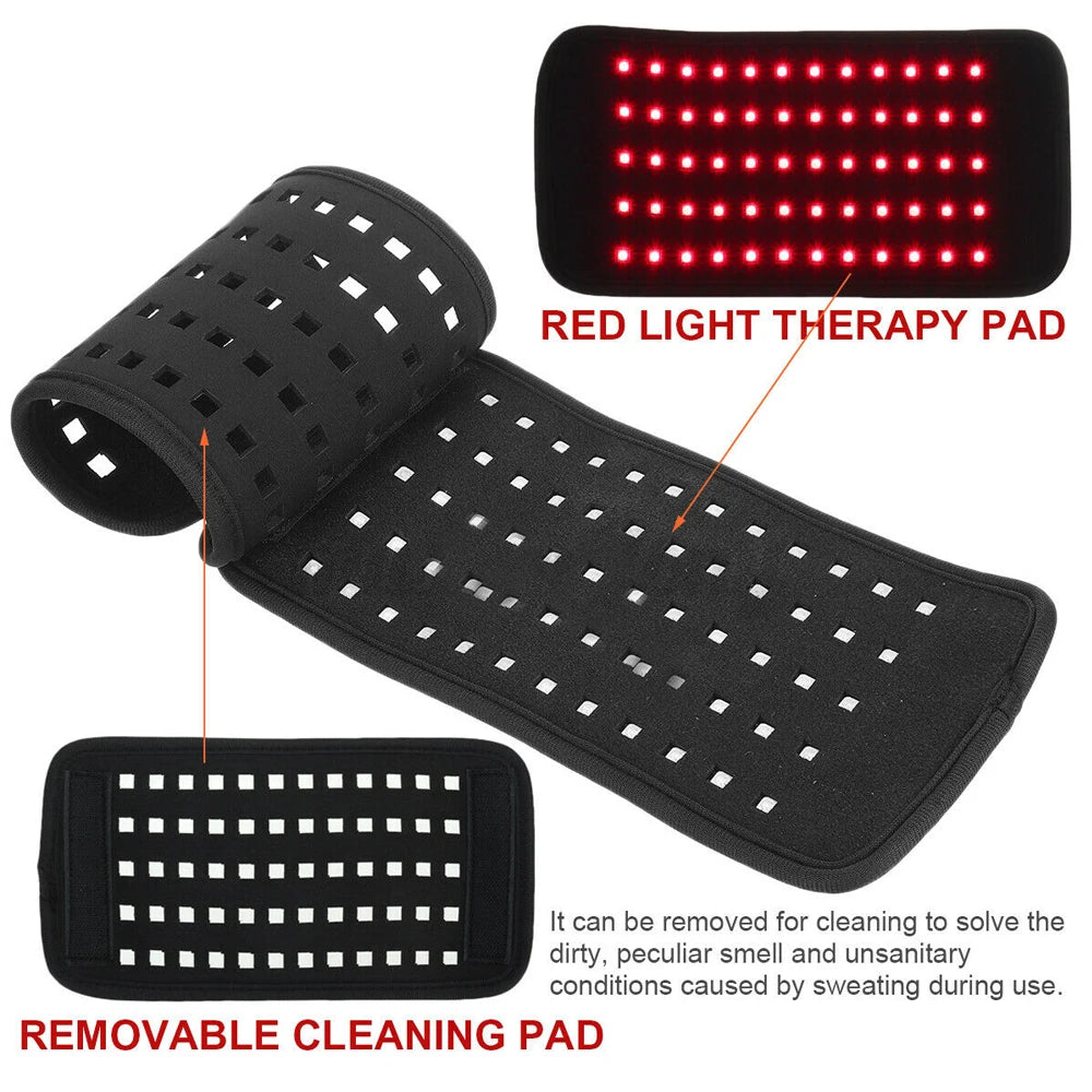 NONED Infrared LED Light Therapy For Face And Body Heat Pad