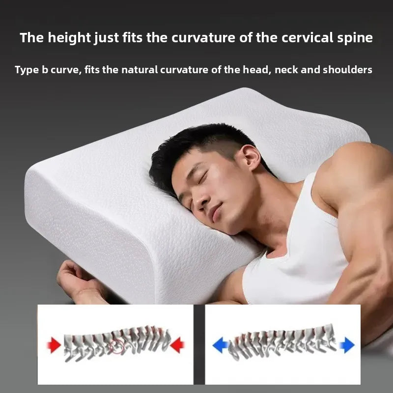 Latex Pillow Extra Hard for Neck and Shoulder Support