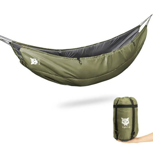 Insulated Hammock Underquilt Sleeping Bag Blanket for Camping