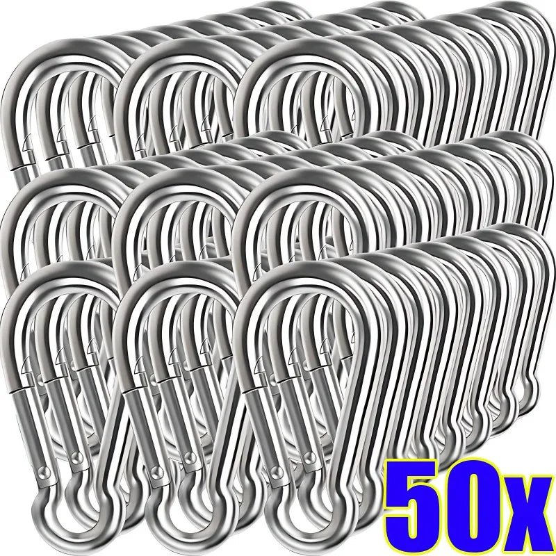 Aluminum Alloy Mini Carabiner Survival Gear Keychain