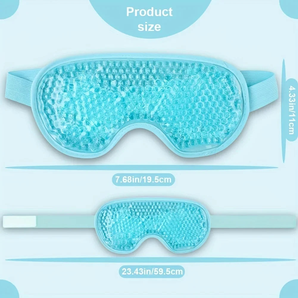 Cooling Gel Eye Mask Reusable Cold Pack for Puffy Eyes