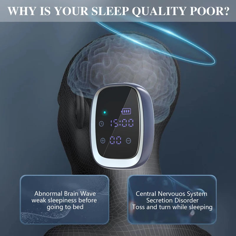 Sleep Aid Device CES Stimulation Therapy 600mAh Handheld