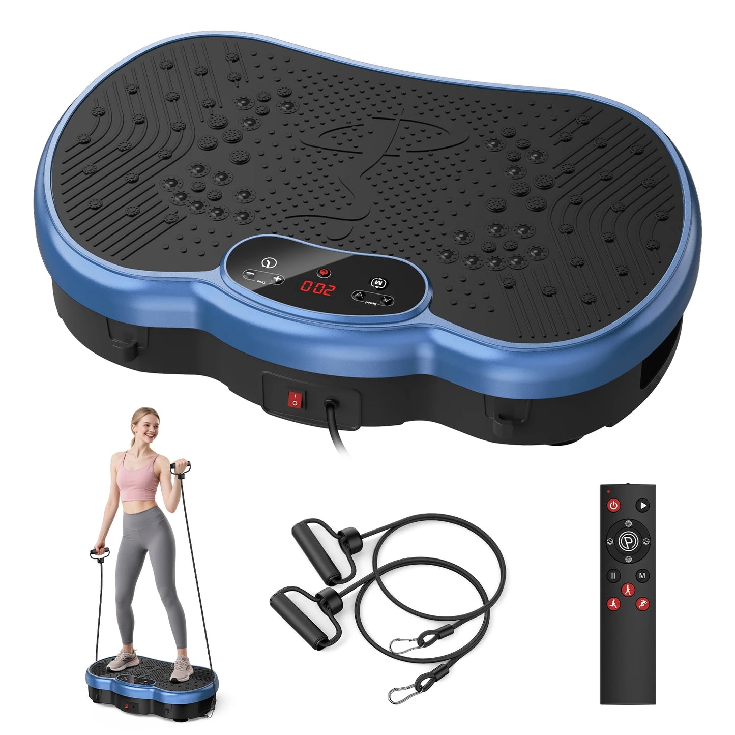 HTMM Fitness Vibration Plate 120 Speed Levels