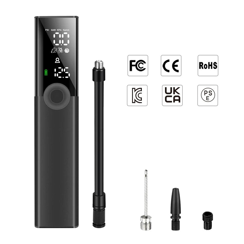 Woowind BP188 Electric Bike Pump 120 PSI Tire Inflator
