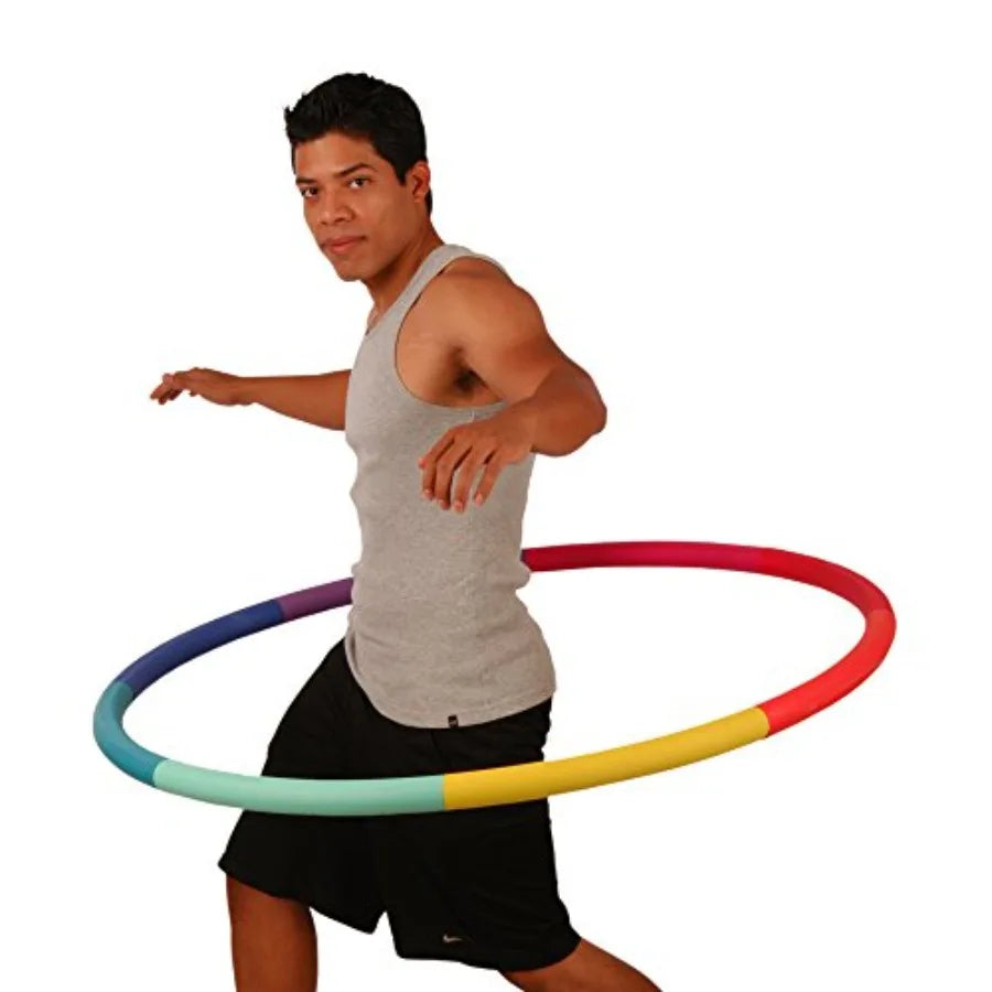 Weighted Hula Hoop 3 Lb For Waist Fitness