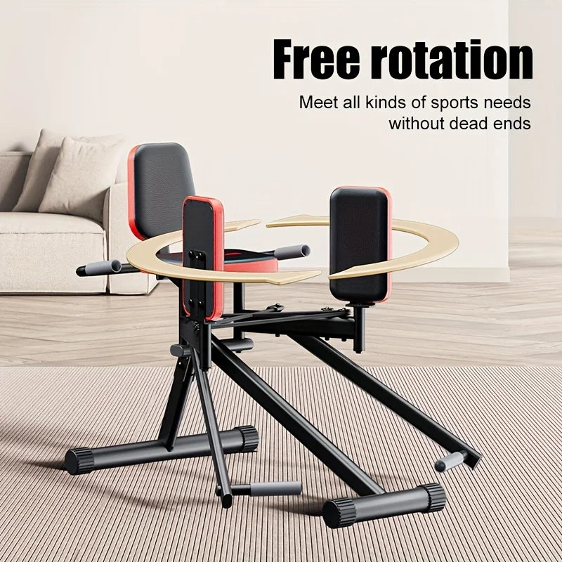 KBQ Hip Abductor Machine With Adjustable Resistance Ropes