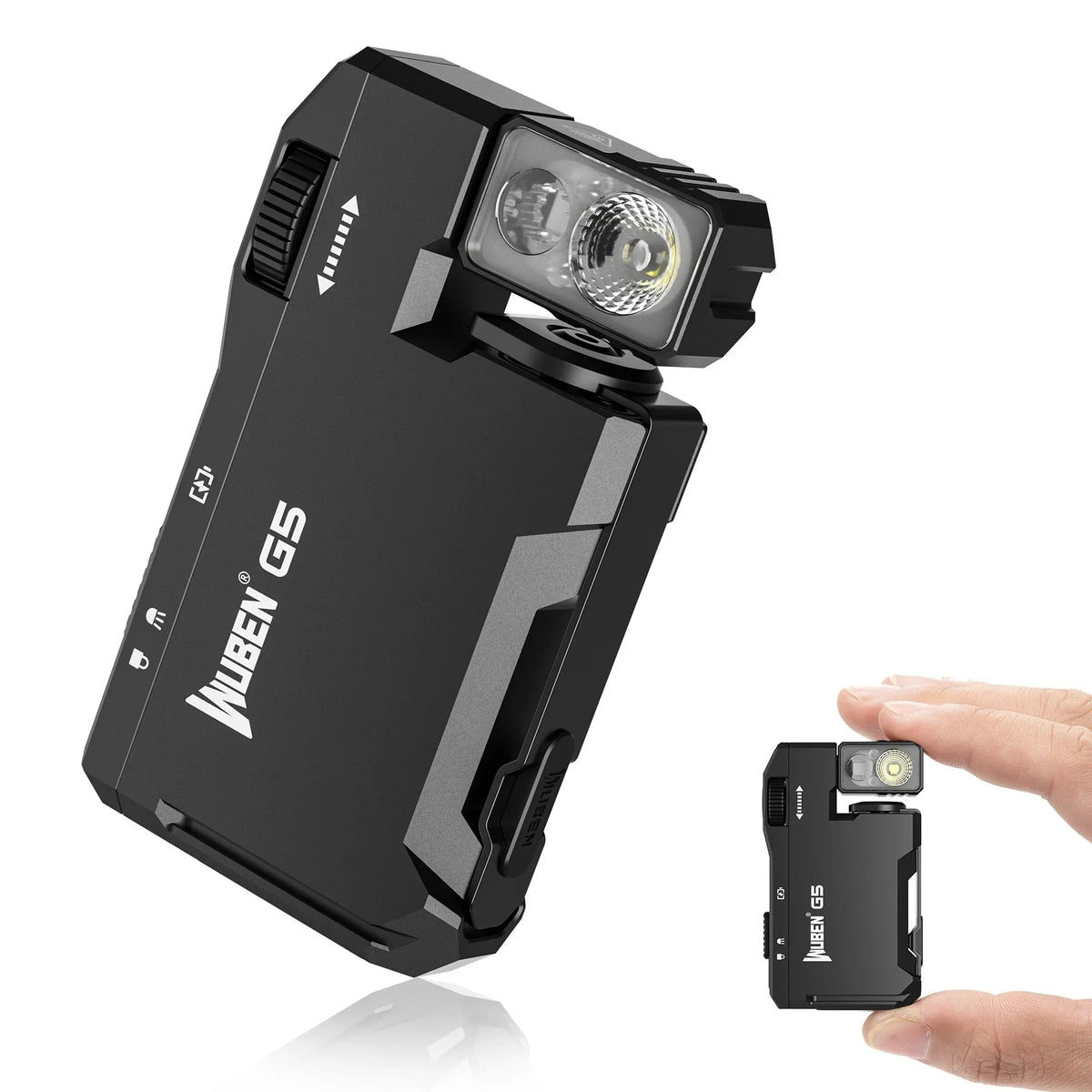 WUBEN G5 Rechargeable Dual Light EDC Flashlight