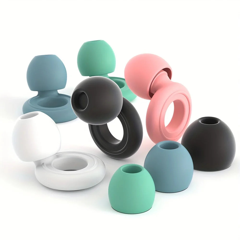 Cobasport Reusable Silicone Earplugs With Tips