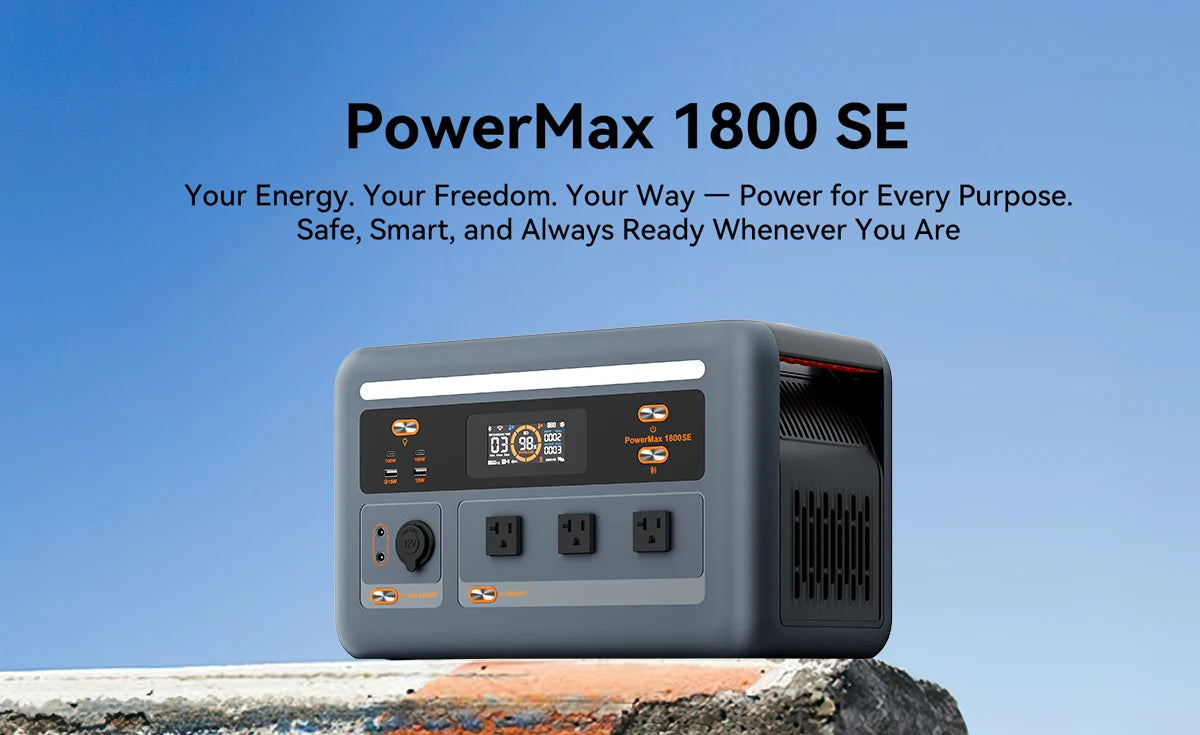 OSCAL PowerMax Portable LiFePO4 Power Station