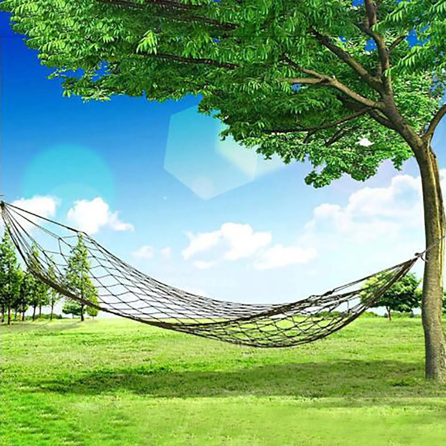 Outdoor Hammock With Portable Carry Bag For Patio Backyard