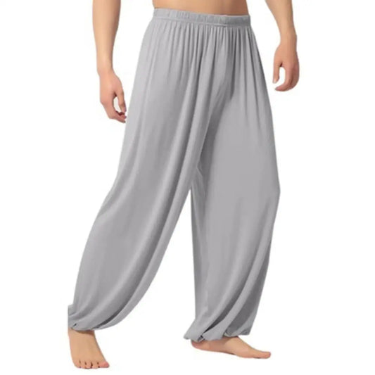 Sanwood Men Casual Baggy Yoga Harem Pants