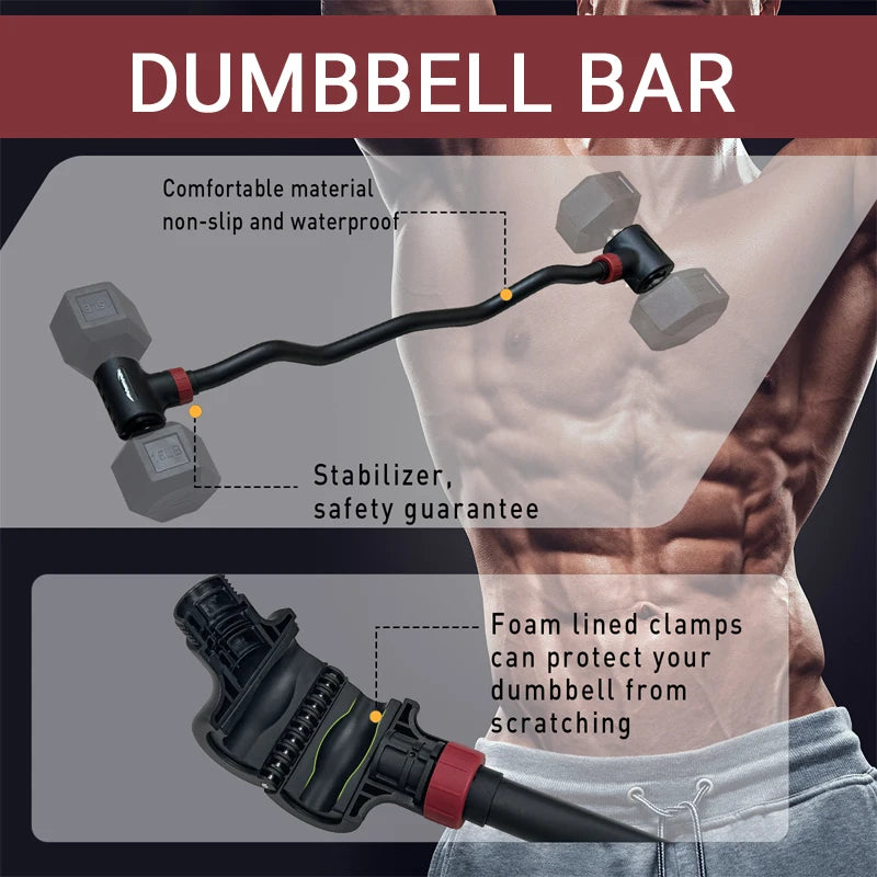 Multi Grip Lat Pulldown Bar for Strength Training