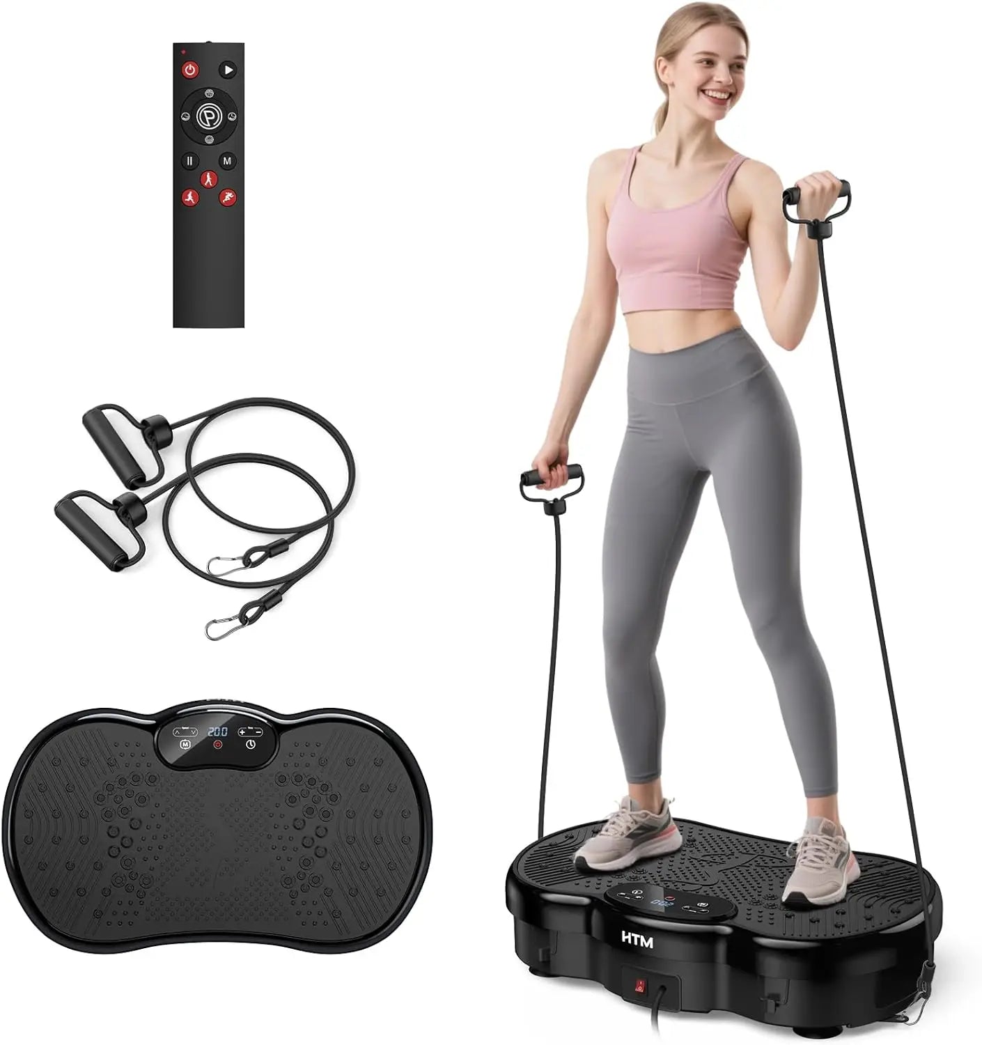 HTMM Fitness Vibration Plate 120 Speed Levels