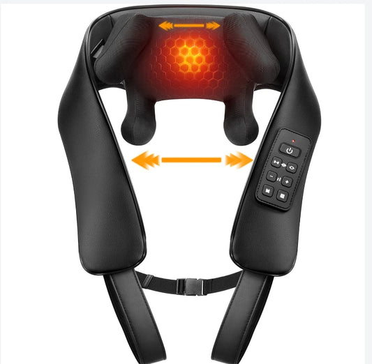 MASGREE Cordless Neck Massager With Adjustable Heat