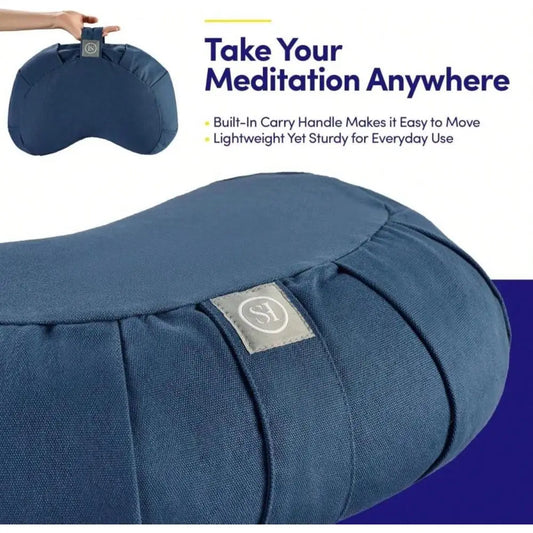 Cushion Bolster Pillow For Restorative Yoga Meditation