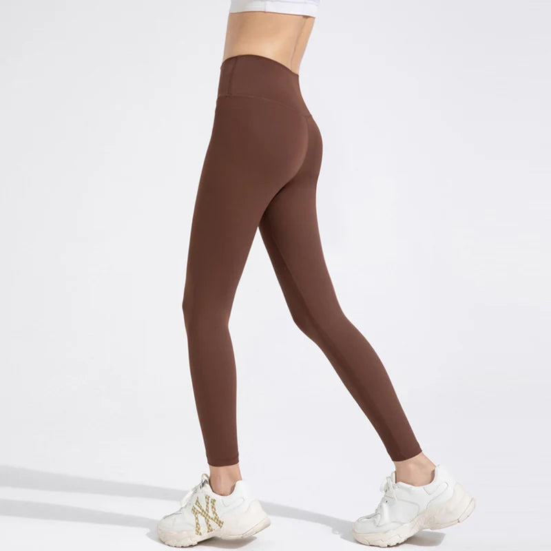 SKINOFSKIN Fitness Yoga Leggings Waist Seamless Quick Dry
