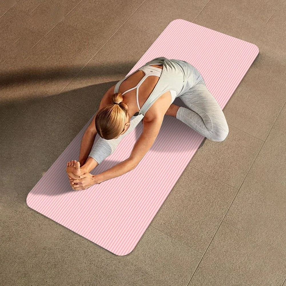 Yoga Mat Non Slip Thick Exercise Mat For Home Gym