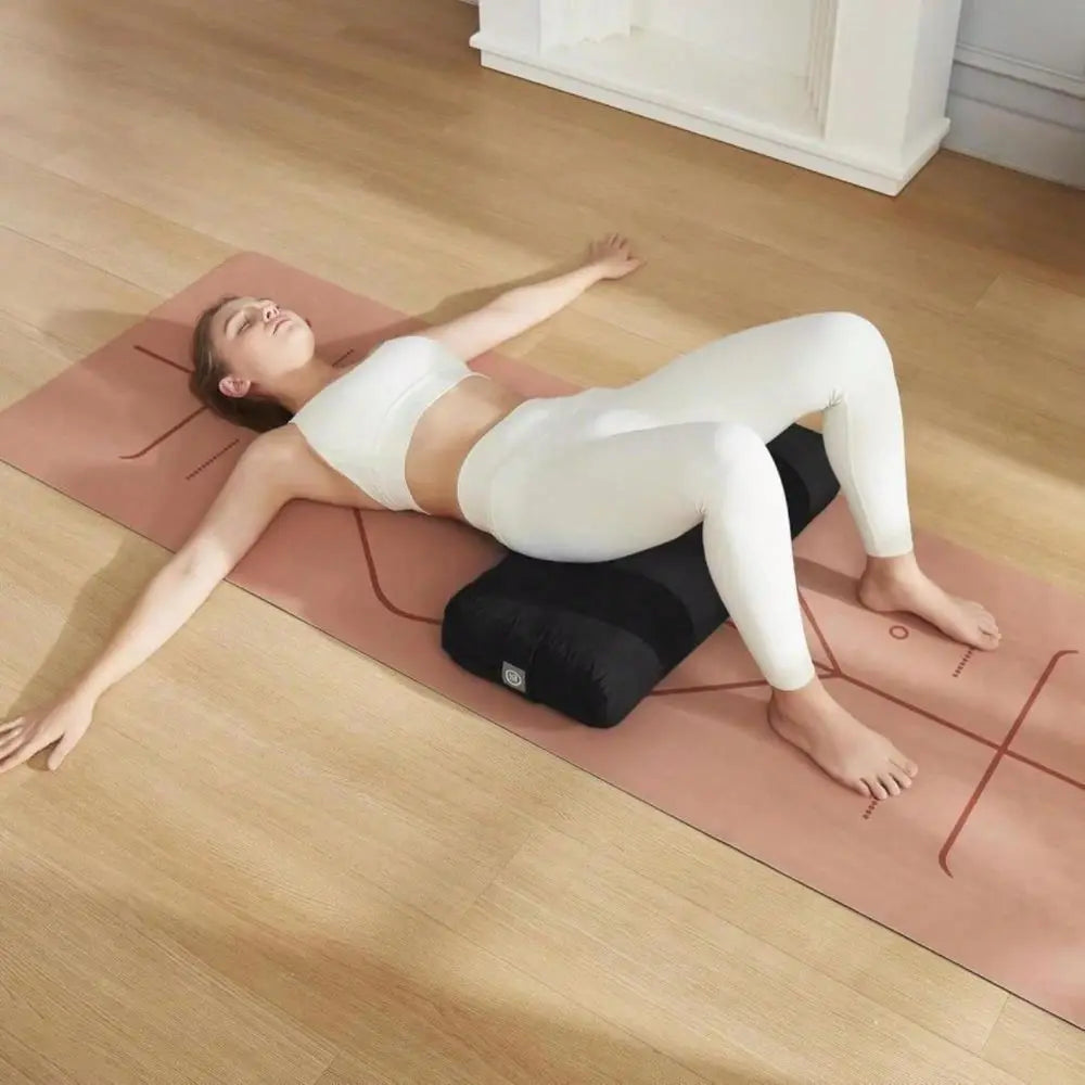 Cushion Bolster Pillow for Restorative Yoga and Meditation
