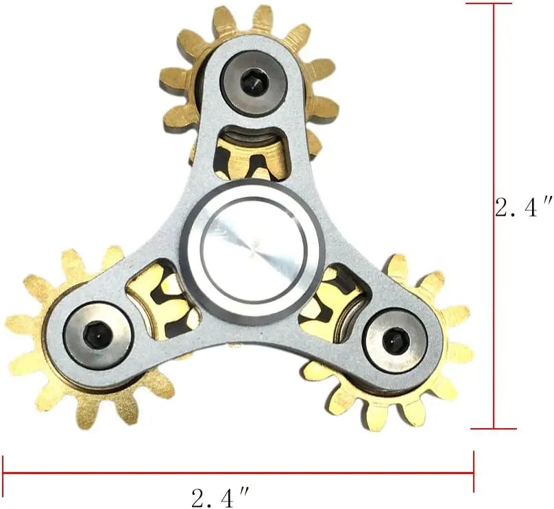 4 Gear Linkage Fidget Spinner EDC Anti Stress Toy