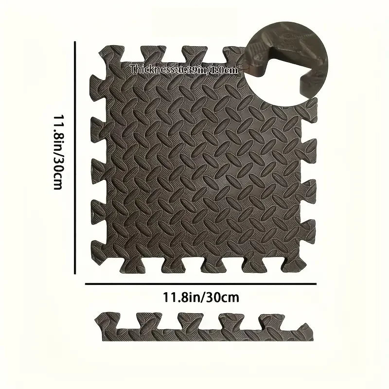 Interlocking Foam Floor Tiles Gym Mat For Home Workout