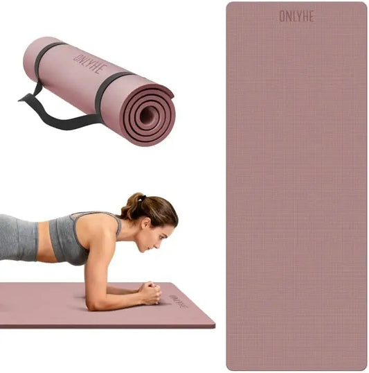 Extra Thick Yoga Mat TPE Anti Slip Lightweight