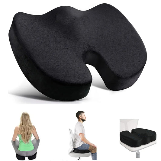 Travel Seat Cushion Memory Foam U Shaped Pillow