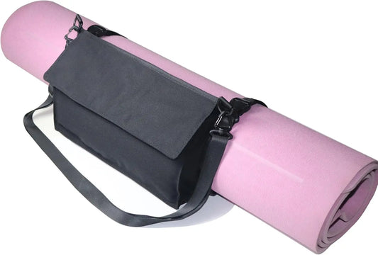 Yoga Mat Carrier Strap Bag With Large Compartment