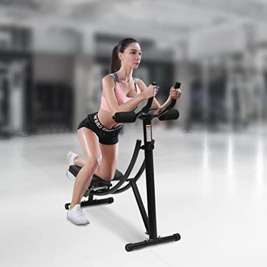Foldable Ab Machine For Home Gym And Stomach Workout