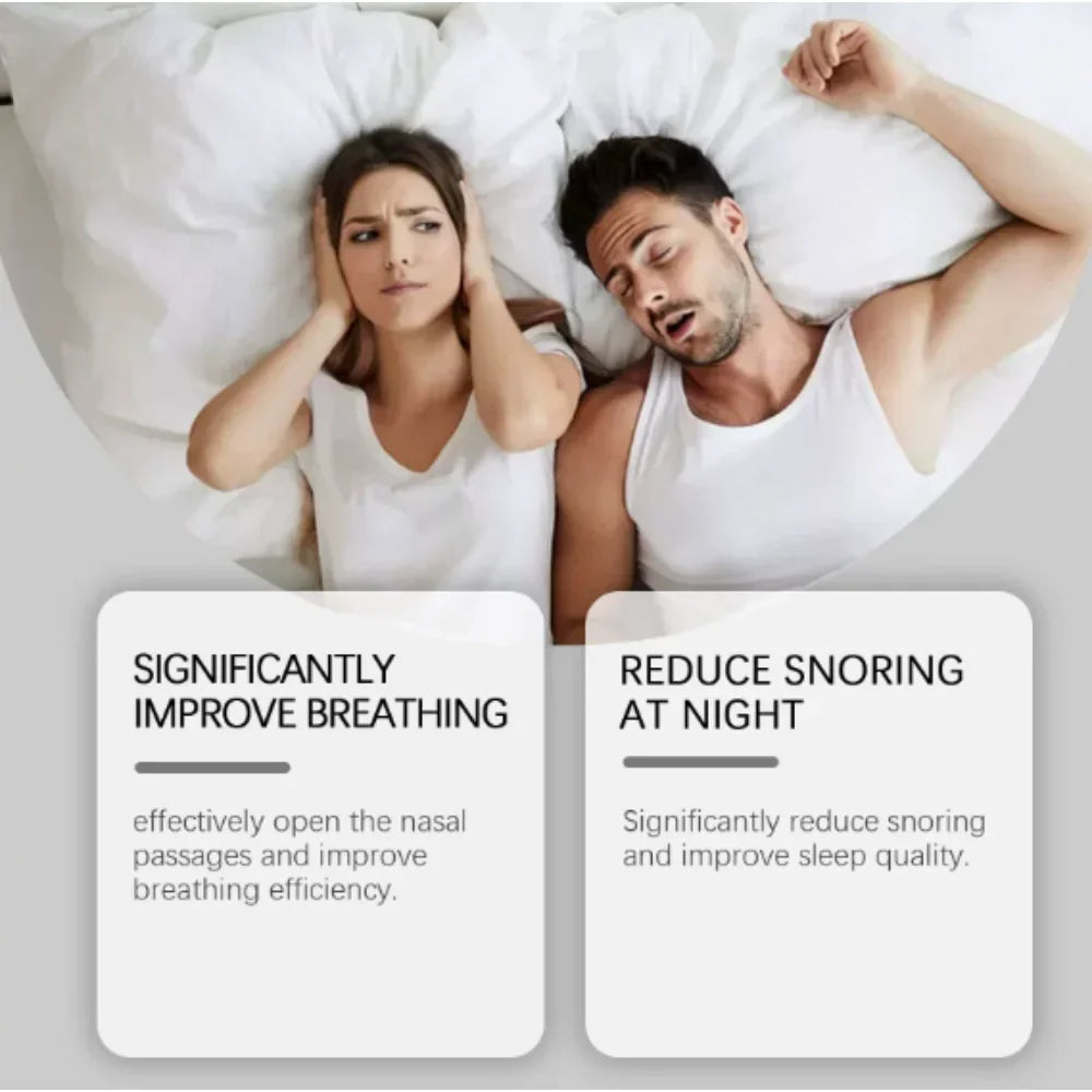 Sport Magnetic Nose Strips Nasal Dilator For Snore Reduction