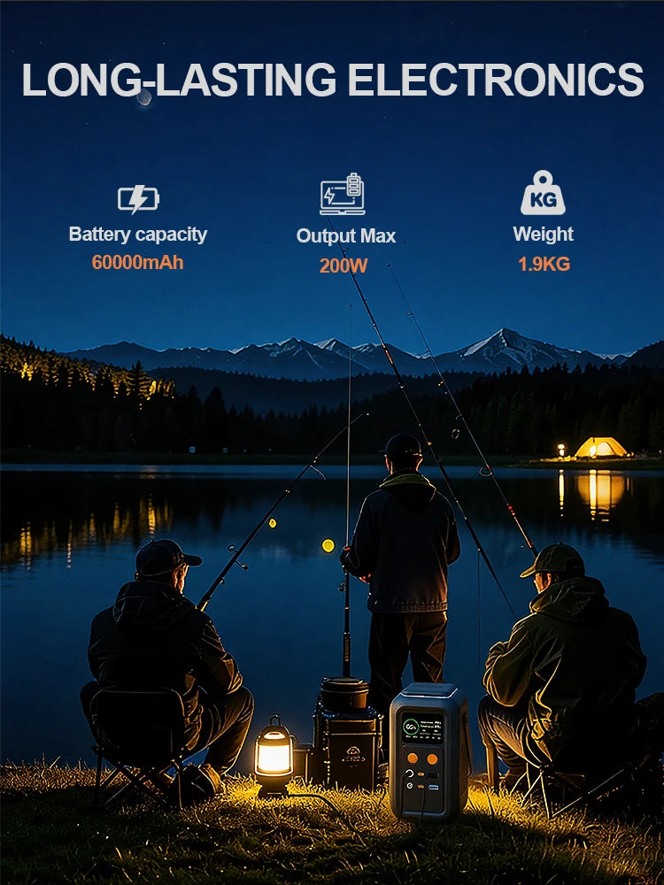 CTOLITY Portable Power Station for Camping and Emergencies