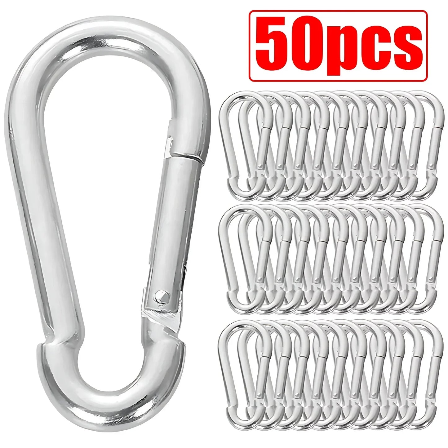 Aluminum Alloy Mini Carabiner Survival Gear Keychain